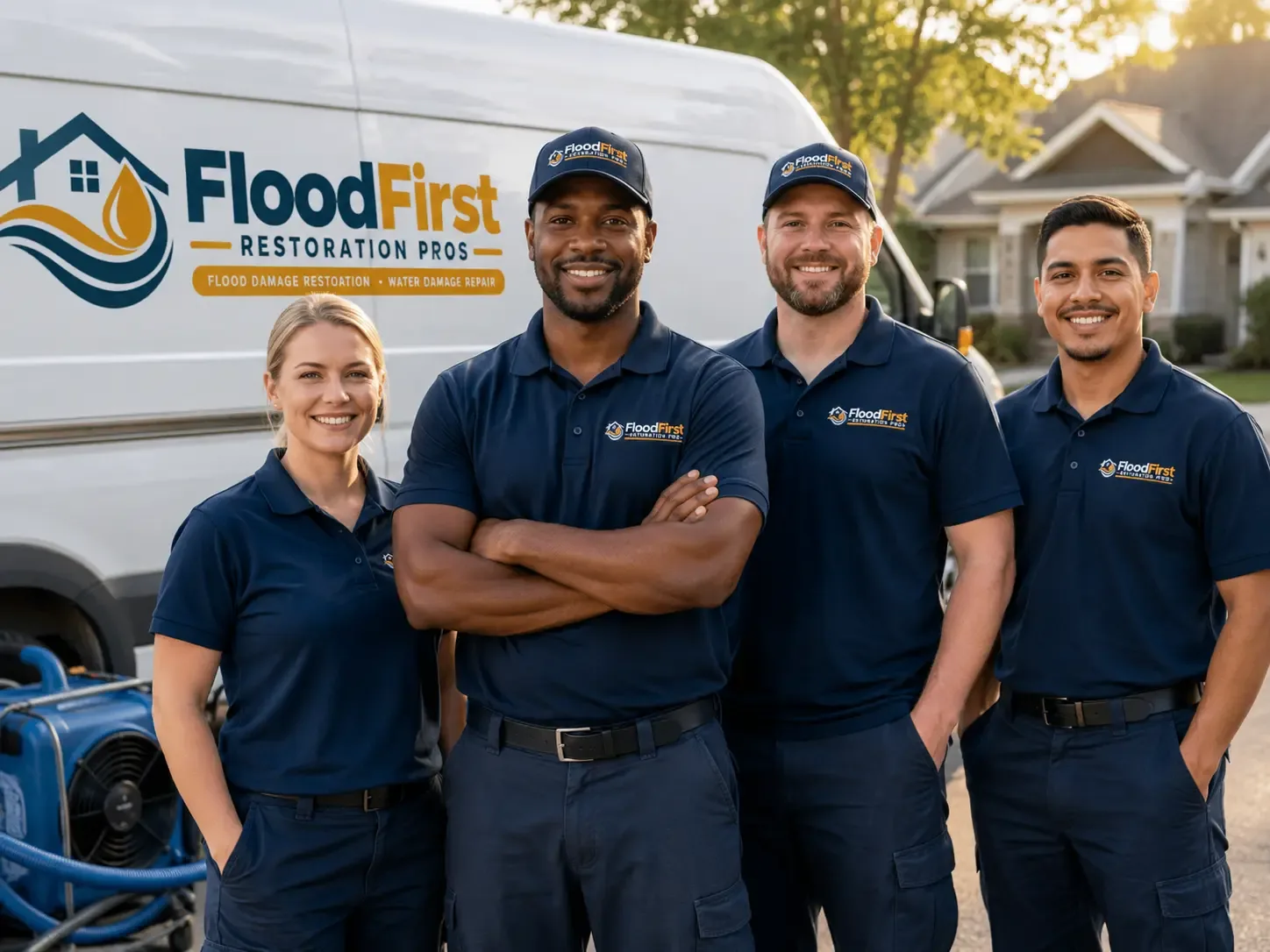 Flood Damage Restoration company in Arp, TX